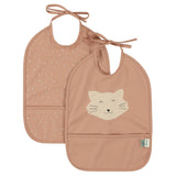 Babero impermeable 2-pack