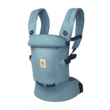 Mochila Portabebé Adapt Soft Touch Cotton - Azul pizarra