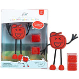 LIGHT UP Personaje + 2 Cubos de luz Sammy Rojo