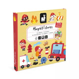 Libro Magnético Magnéti'stories los Bomberos