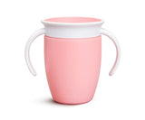 Taza antigoteo Miracle 360º con asas sin tapa 200 mL Rosa