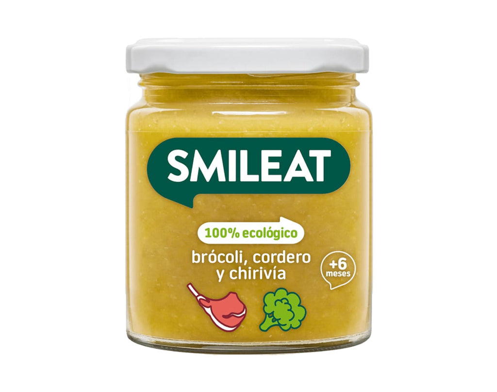SMILEAT Tarrito Brócoli, Cordero y Chirivía 230 g