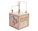 Cubo de Actividades Flowers Rosa