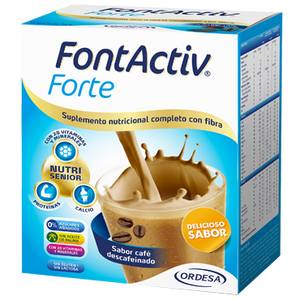 FontActiv Forte sabor Café en sobres (Estuche con 14 sobres de 30 g.)