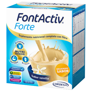 FontActiv Forte sabor Vainilla en sobres (Estuche con 14 sobres de 30 g.) - Iparfarma