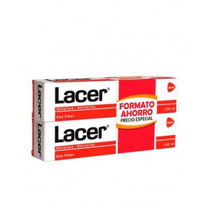 LACER DUPLO Anticaries Pasta dentífrica 2 X 125 mL - Iparfarma-durango