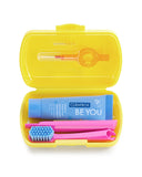 Set de cepillo de dientes de viaje Amarillo