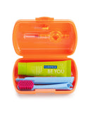 Set de cepillo de dientes de viaje Naranja