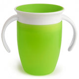 Taza antigoteo Miracle 360º con asas sin tapa 200 mL Verde