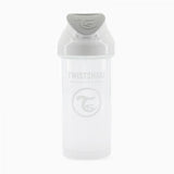 Vaso con Pajita Antigoteo 360 mL Blanco